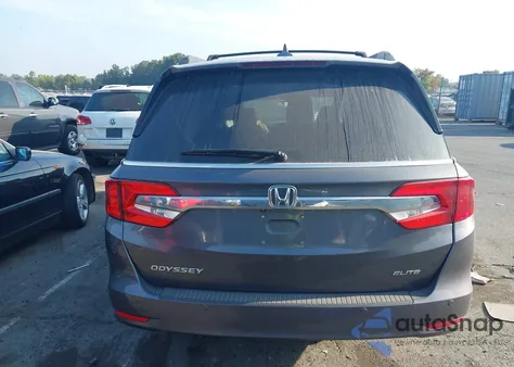 2018 Honda Odyssey Elite from USA, damaged, VIN 5FNRL6H93JB071765
